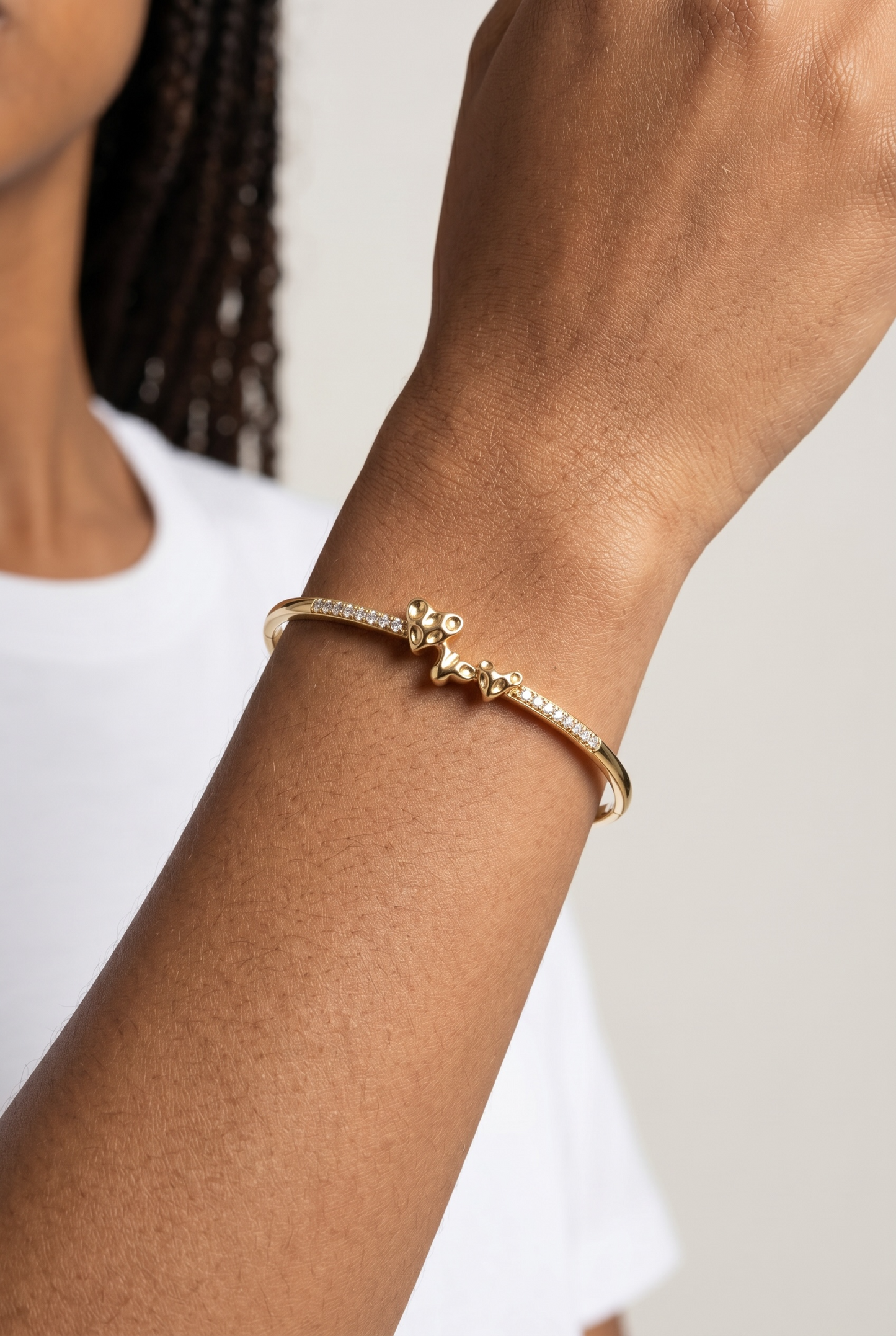 Love & Rhinestone bangle