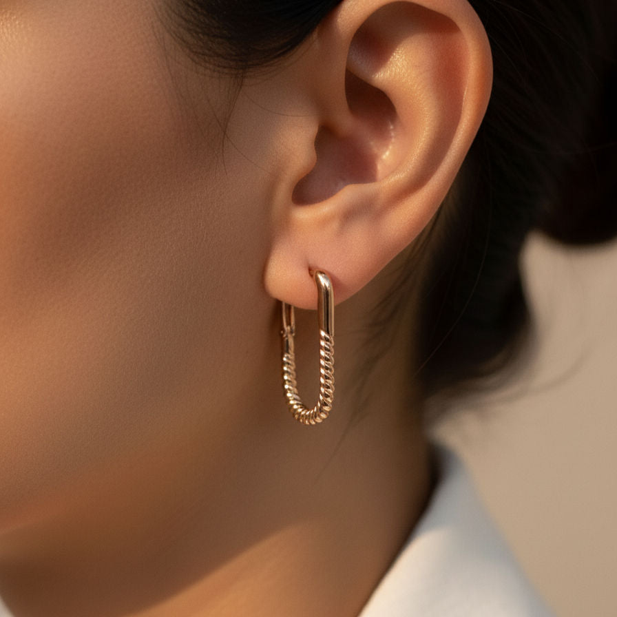 U shaped Hoops