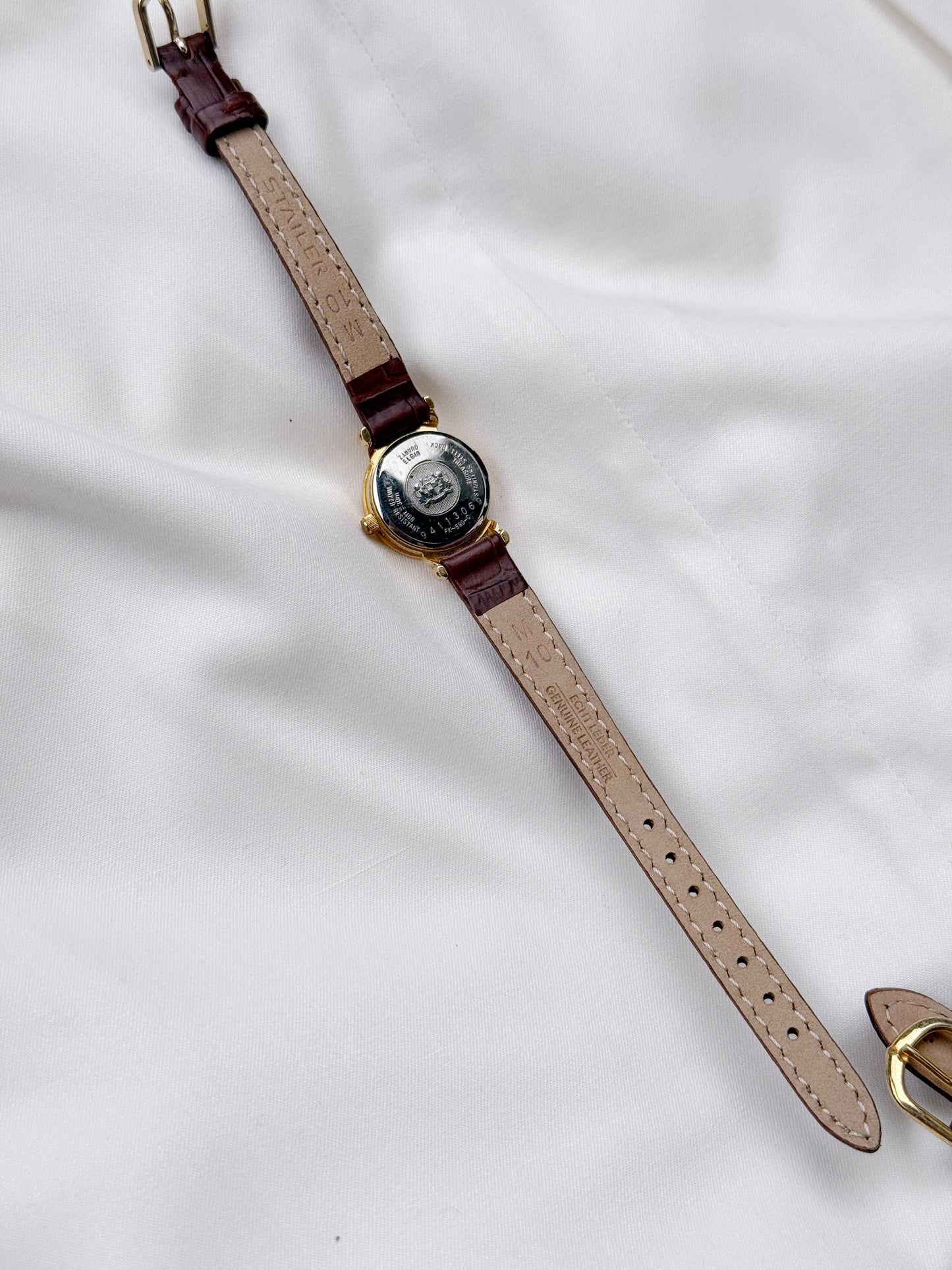 Anne Klein Rare small dial leather strap watch