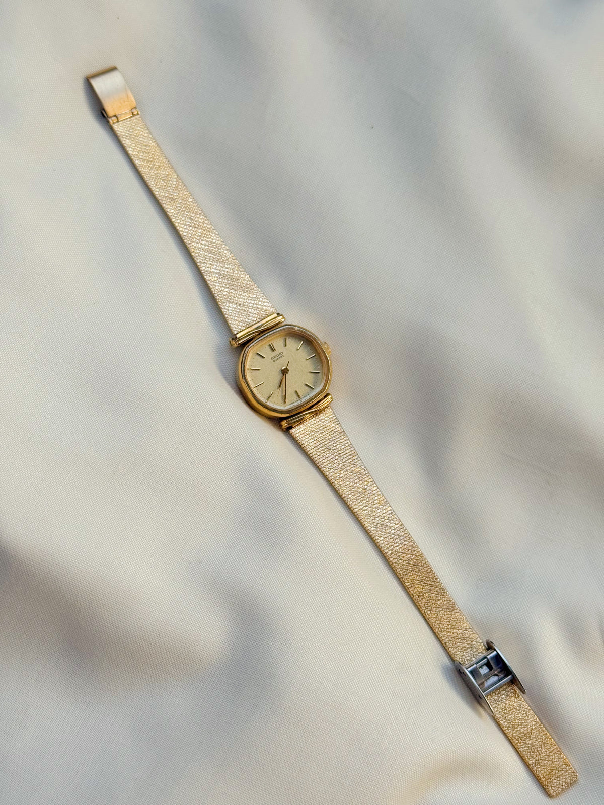 Vintage Seiko gold plated watch for women
