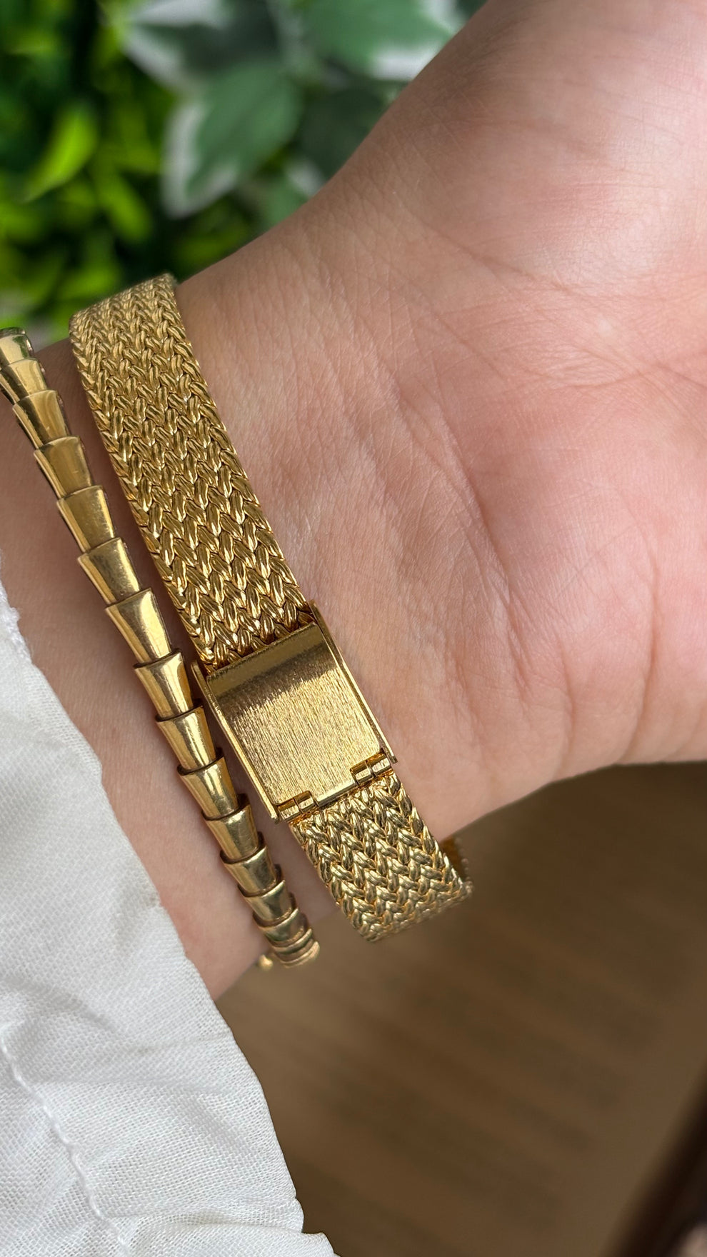 Vintage Pi camian Gold tone watch