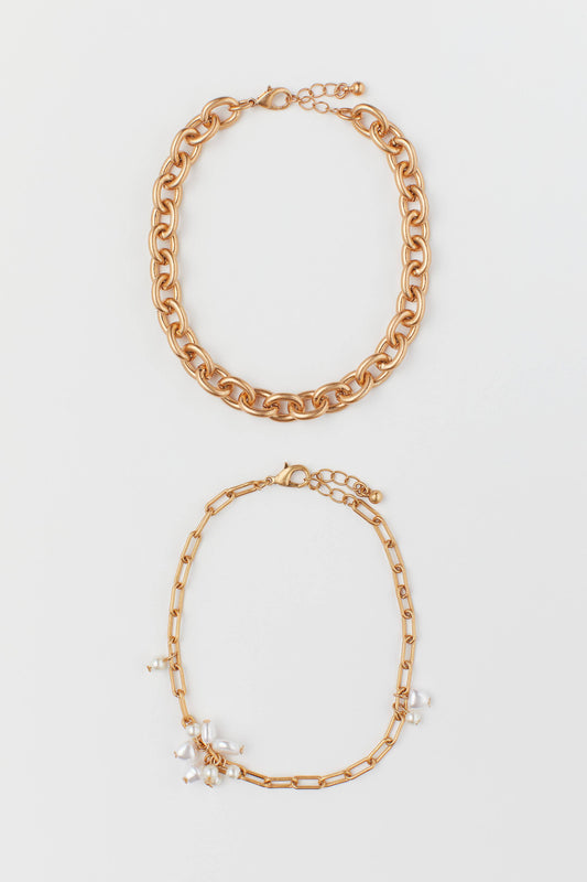 H&M 2-Pack matte Anklets