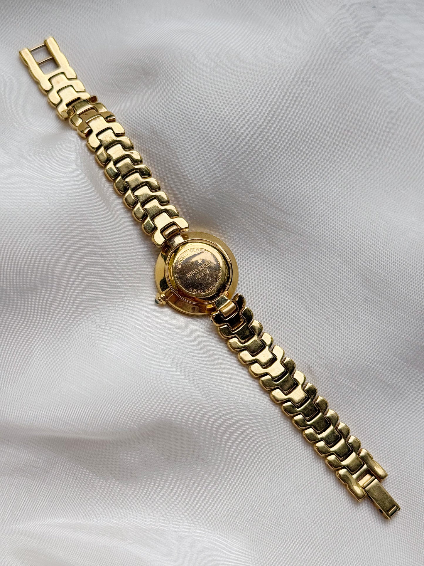 Vintage Nina Ricci Women’s Gold plated Watch