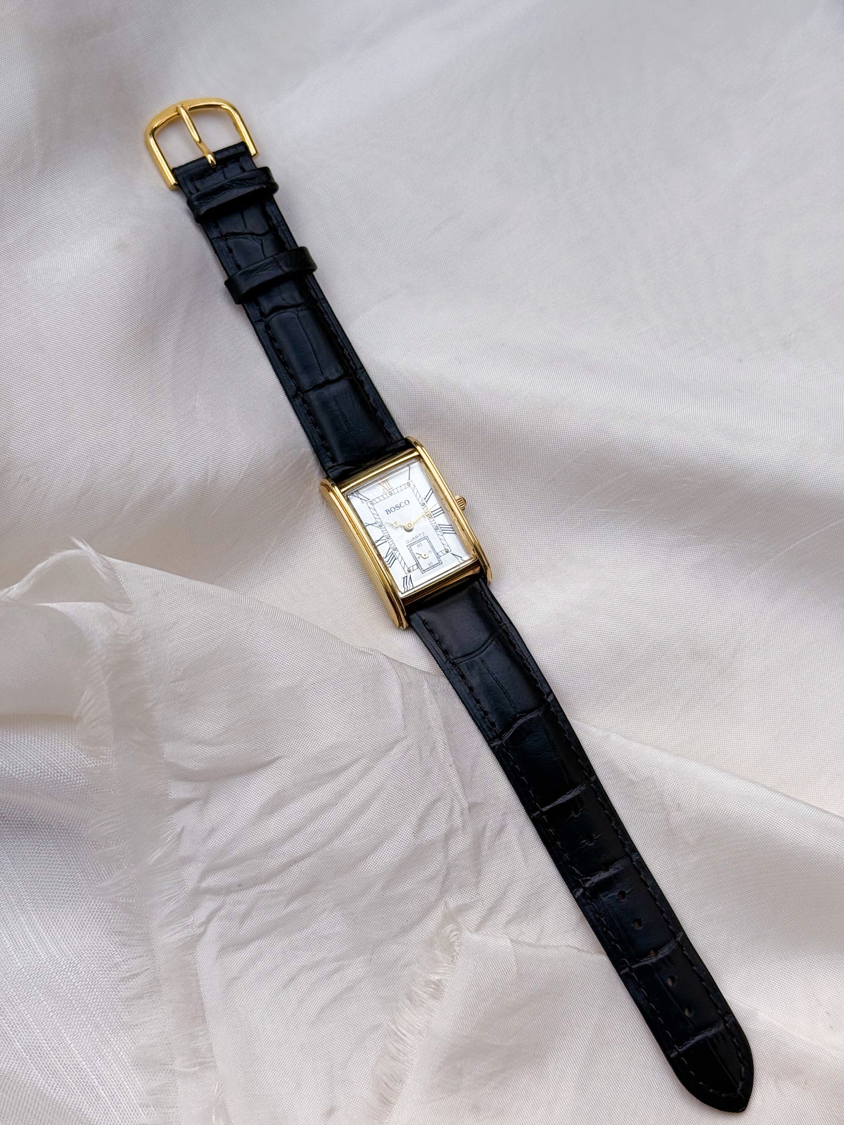 Vintage subsecond Tank Watch