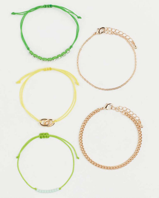 H&M 5-Pack funky bracelets