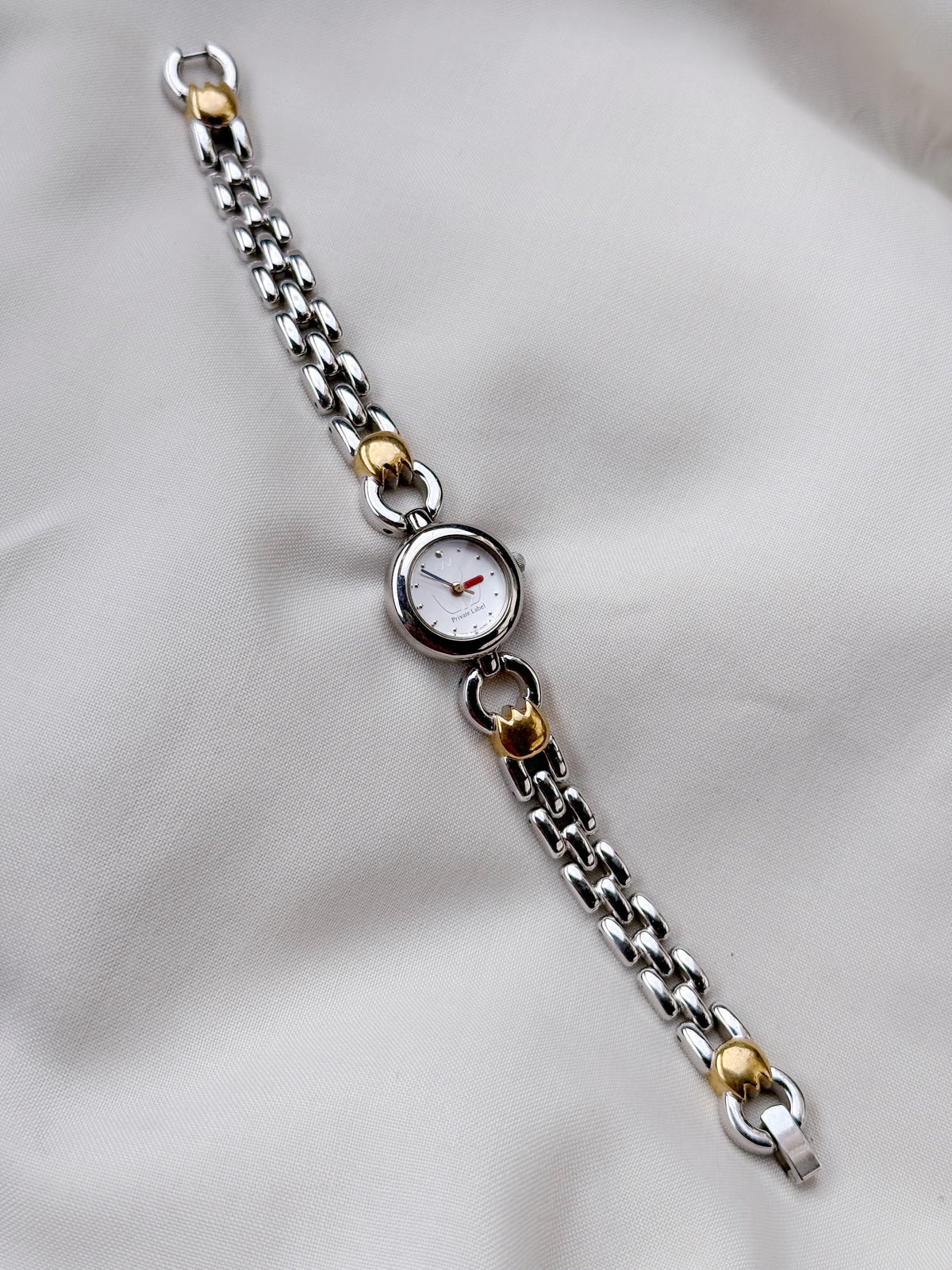 Private label two tone vintage watch