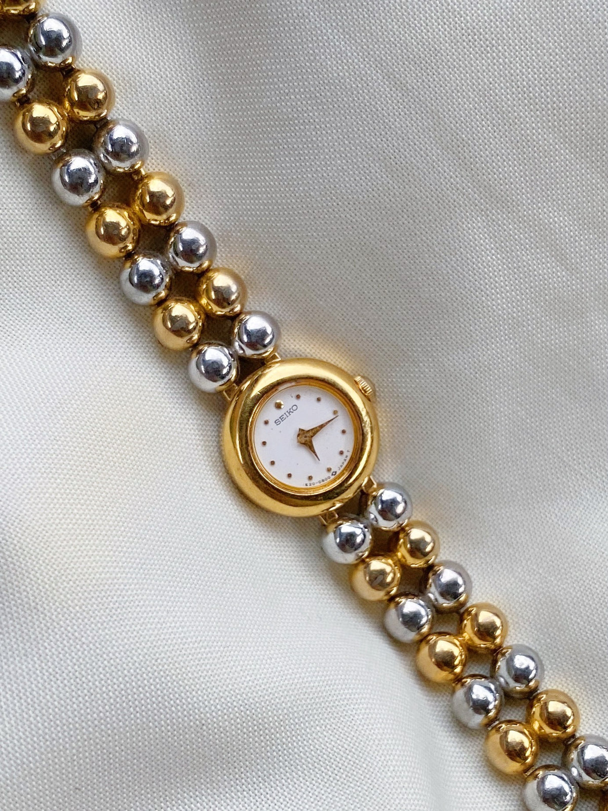 Rare Vintage Petite Seiko Two tone watch