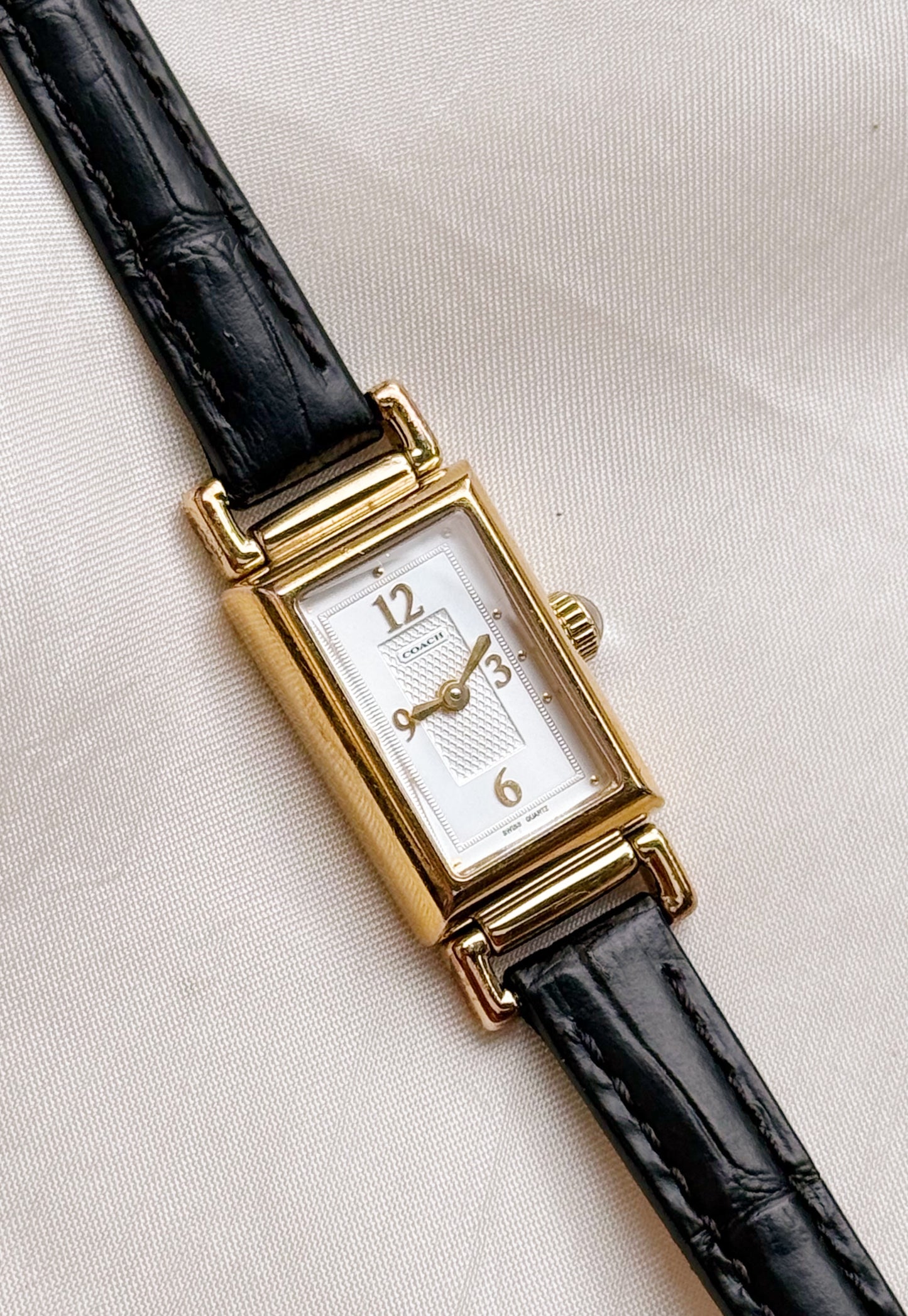 Vintage Coach Tank Watch