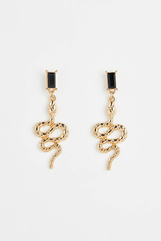H&m snake earrings