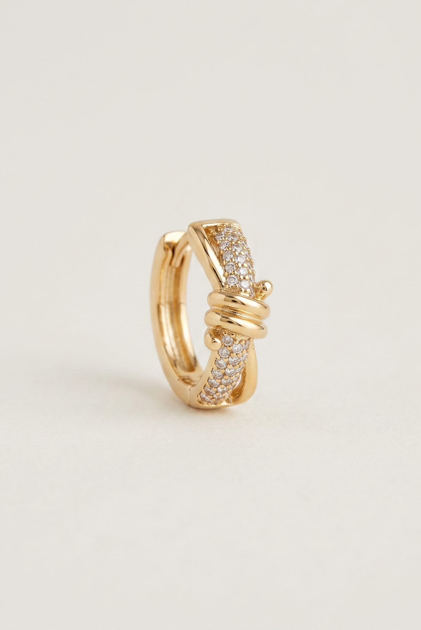 Tiffany Knot Hoops