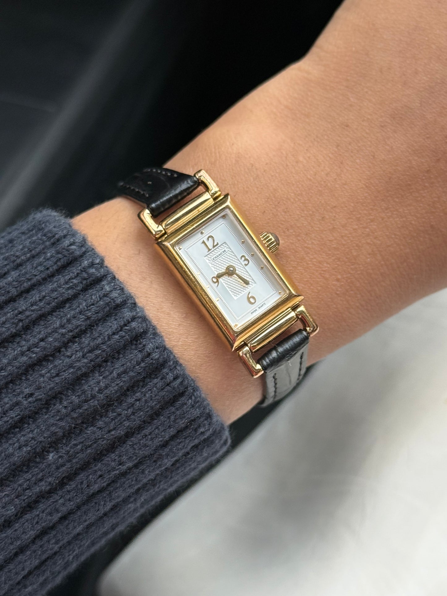 Vintage Coach Tank Watch