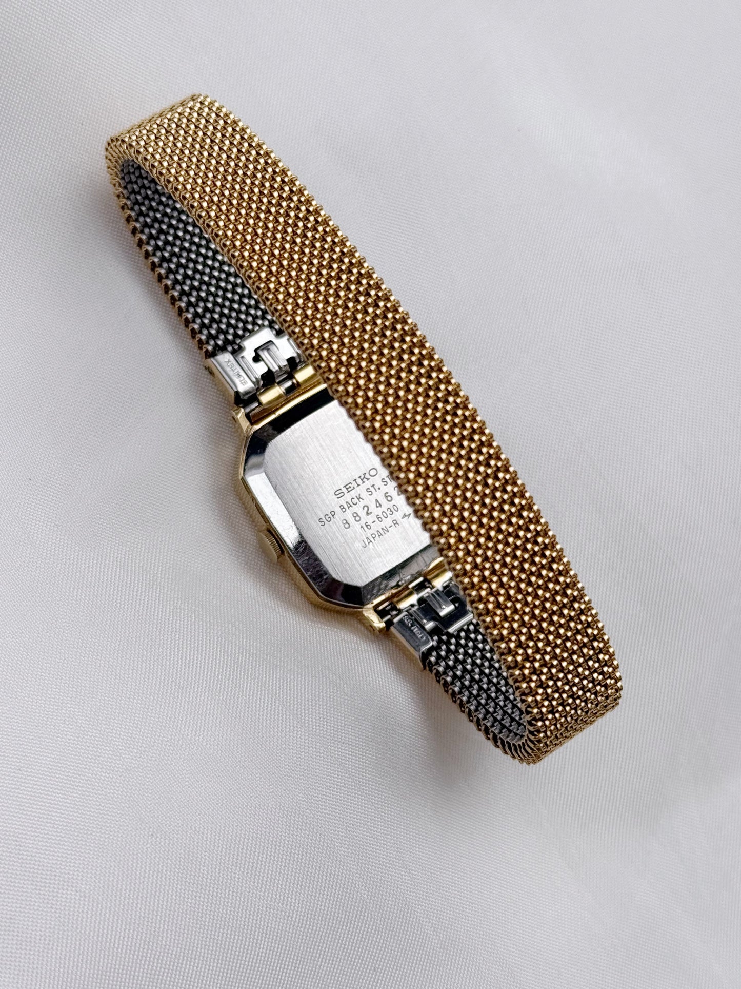 Vintage Seiko Gold Plated Tank Watch