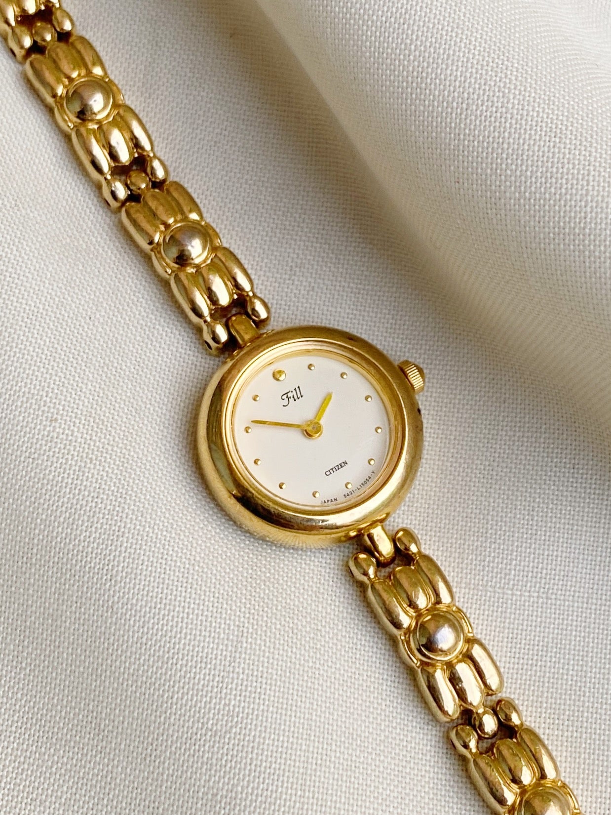 Vintage Citizen fill Women’s Gold watch; Dainty timepiece