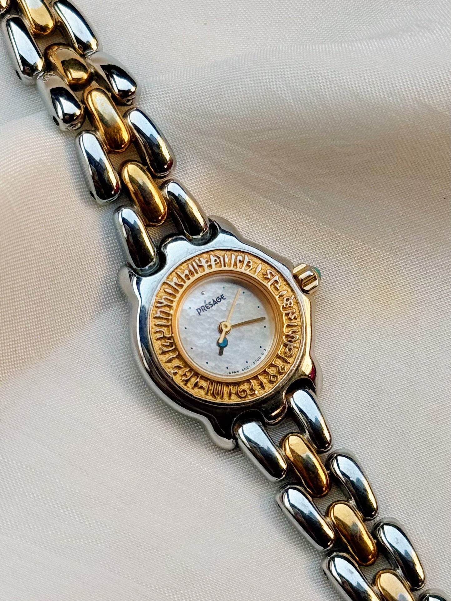 Seiko Rare Presage two tone watch