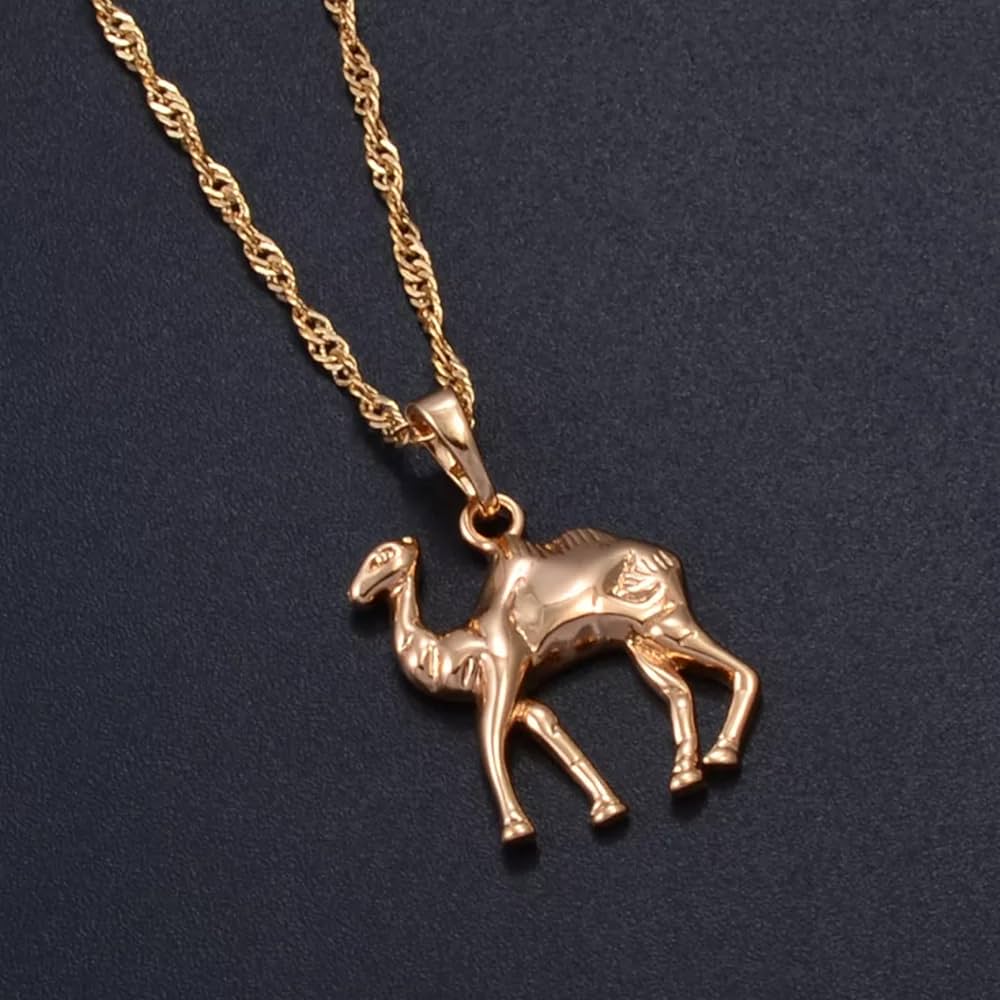 Premium Camel Charm Necklace