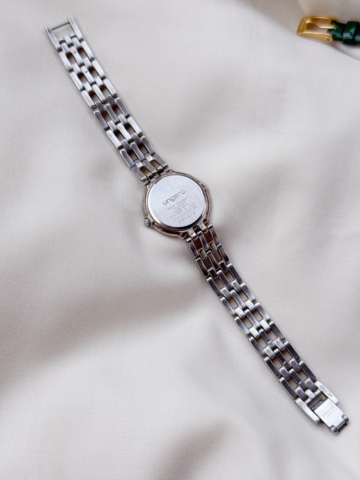 Vintage ungaro Paris two tone watch for women