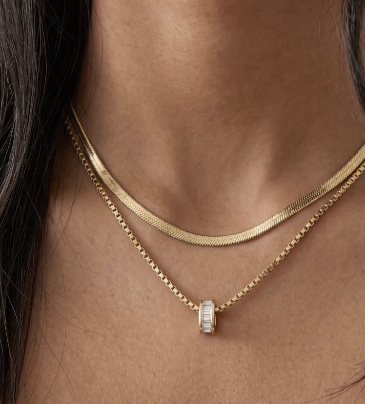 Baguette Pendant