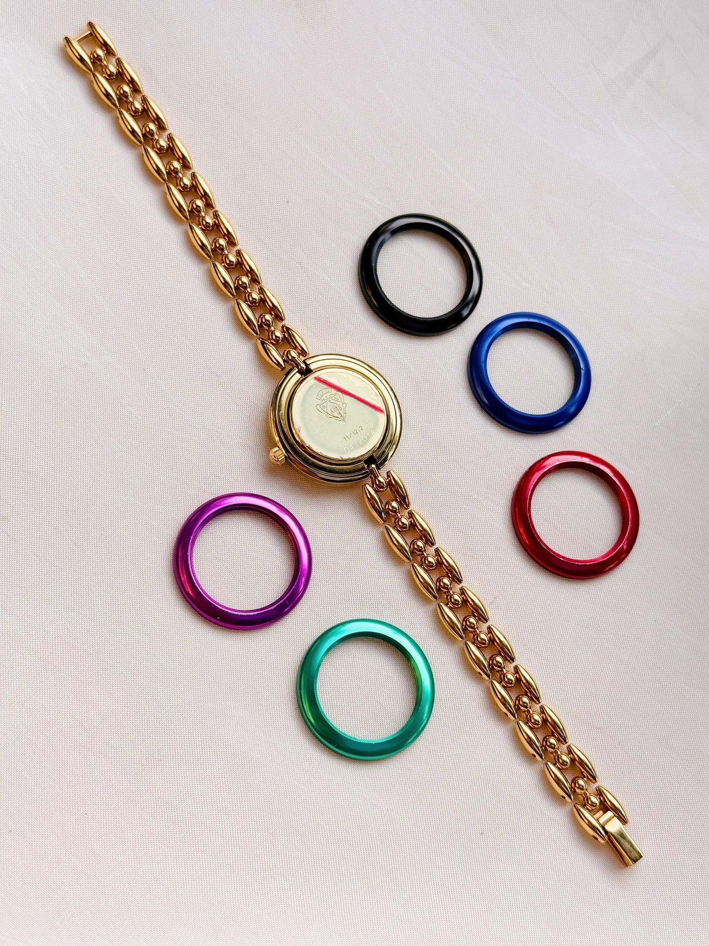 Gucci Interchangeable Bezel Set - 6 Bezels, Boxed