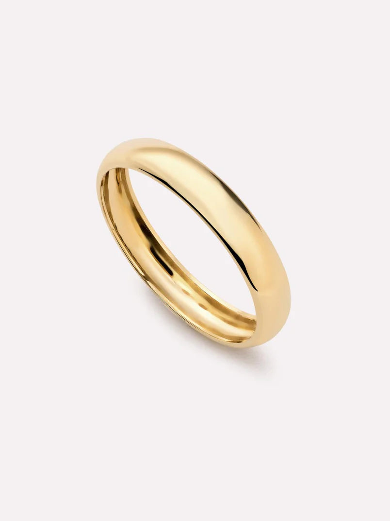 Plain Gold Plated Band Ring