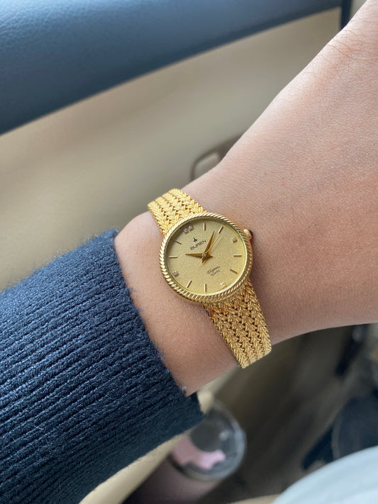 Buren Swiss vintage watch | Gold tone for women