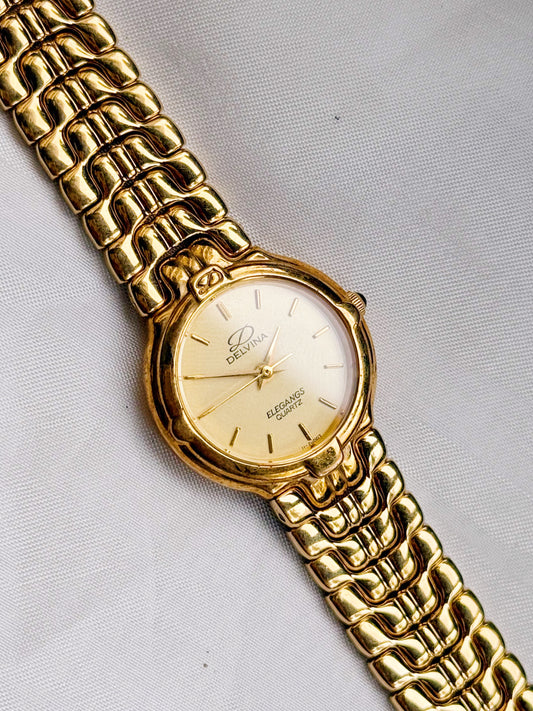 Delvina Gold watch