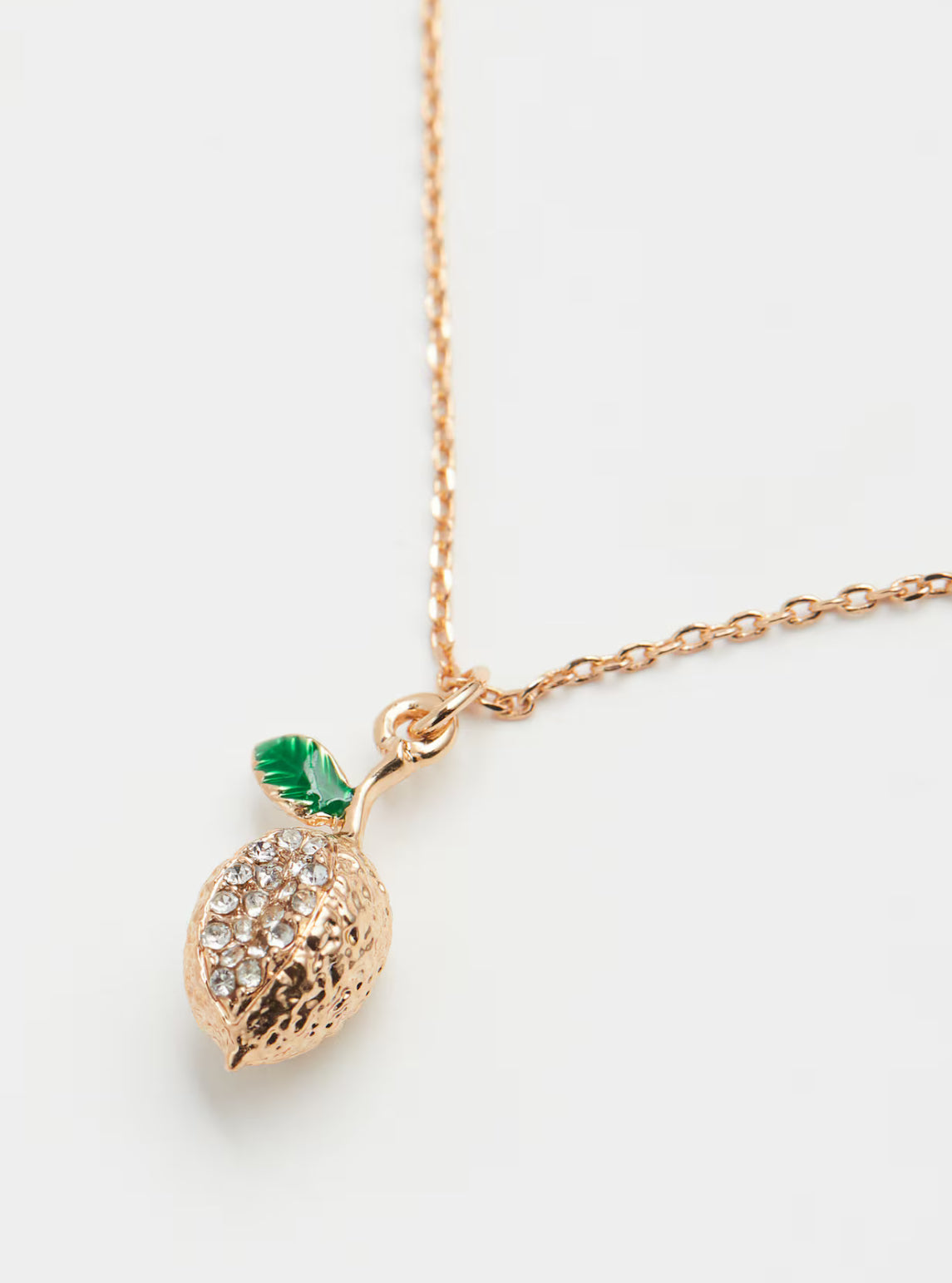 H&M Lemon pendant necklace