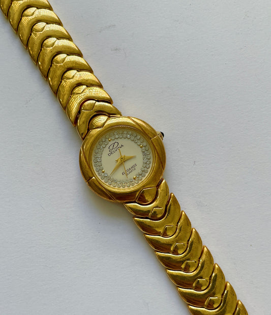 Delvina Gold watch