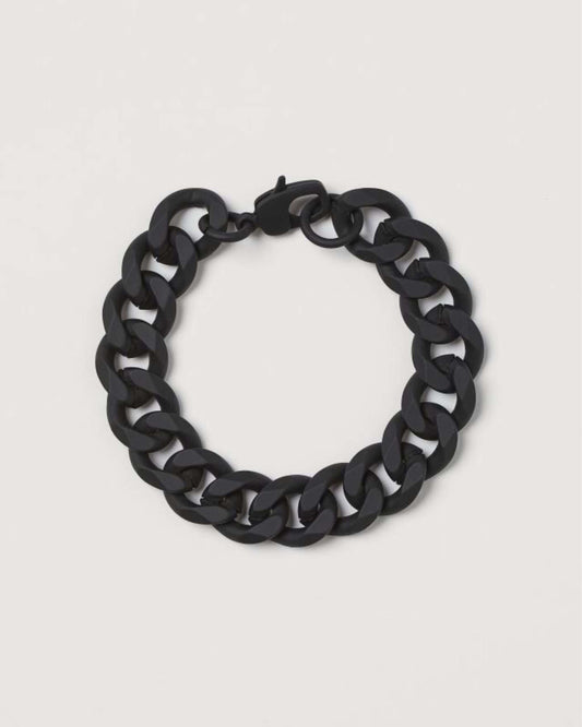 H&M Black Chunky metal Bracelet