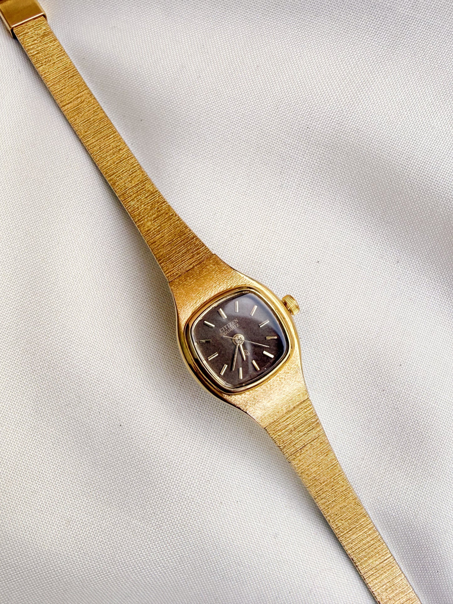 Citizen Sleek Gold plated watch