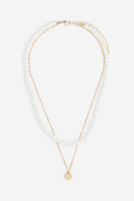 H&M two strand necklace