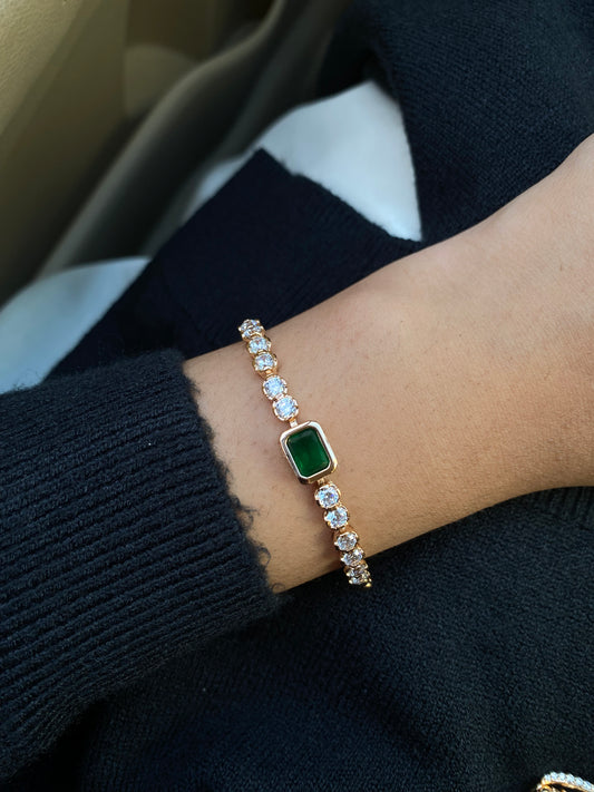 Emerald Bracelet