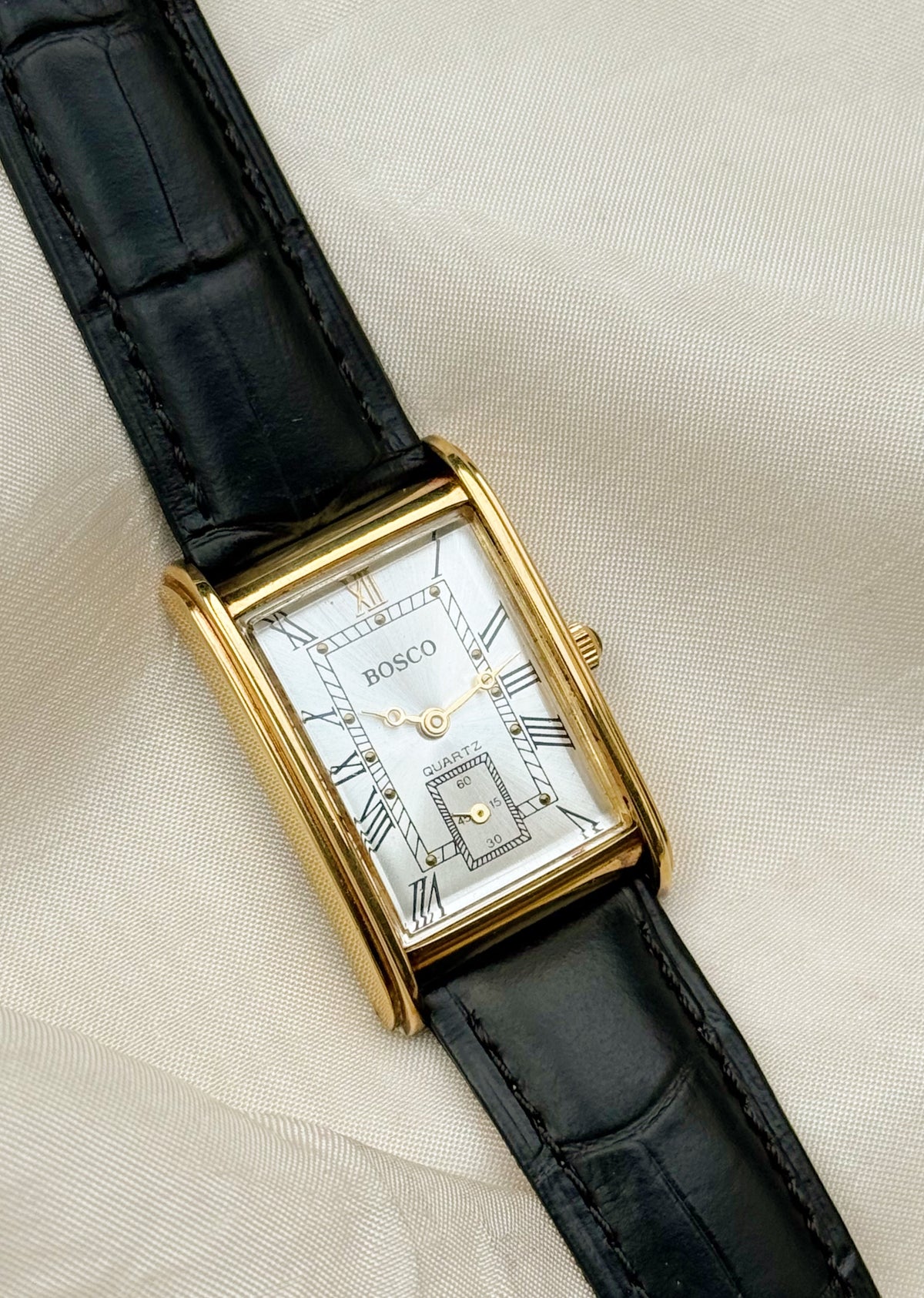 Vintage subsecond Tank Watch