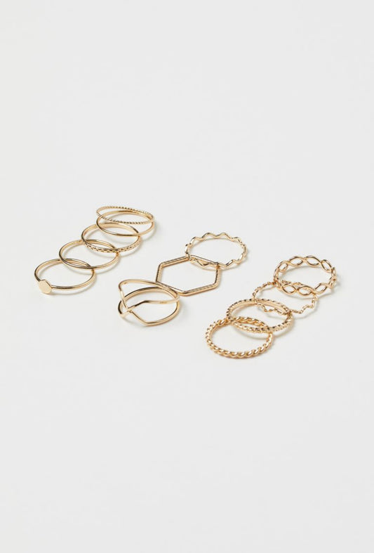 H&M classic rings