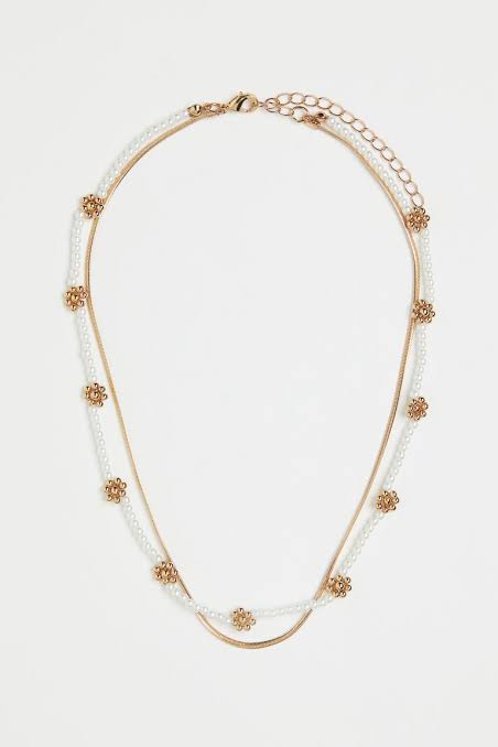 H&M two strand necklace