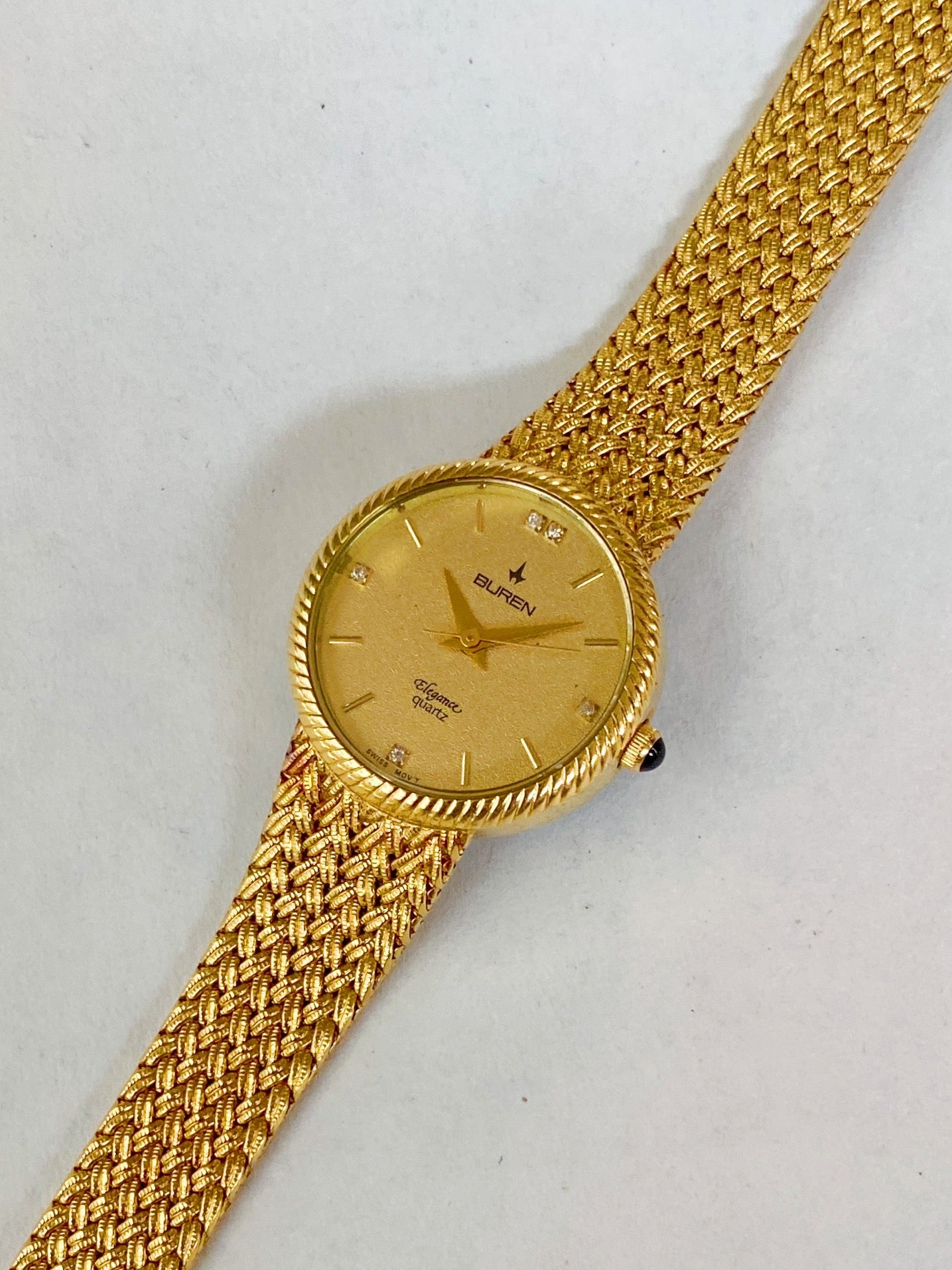 Buren Swiss vintage watch | Gold tone for women