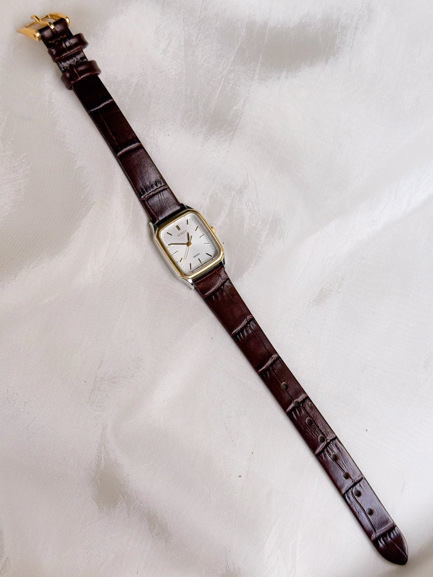 Vintage Seiko Spirit Tank Watch for women