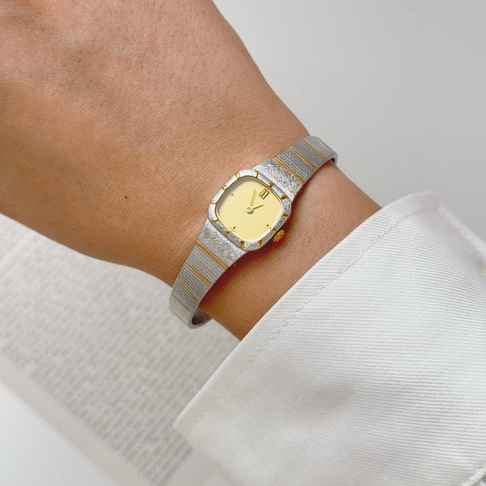 Rare Menard Two Tone Watch