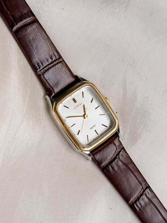 Vintage Seiko Spirit Tank Watch for women
