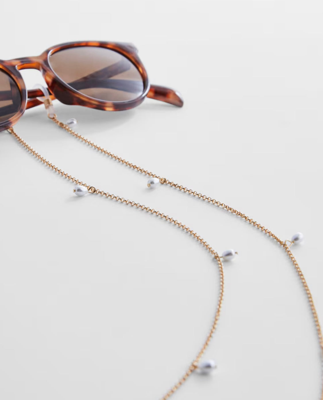 MNG glasses Pearl chain