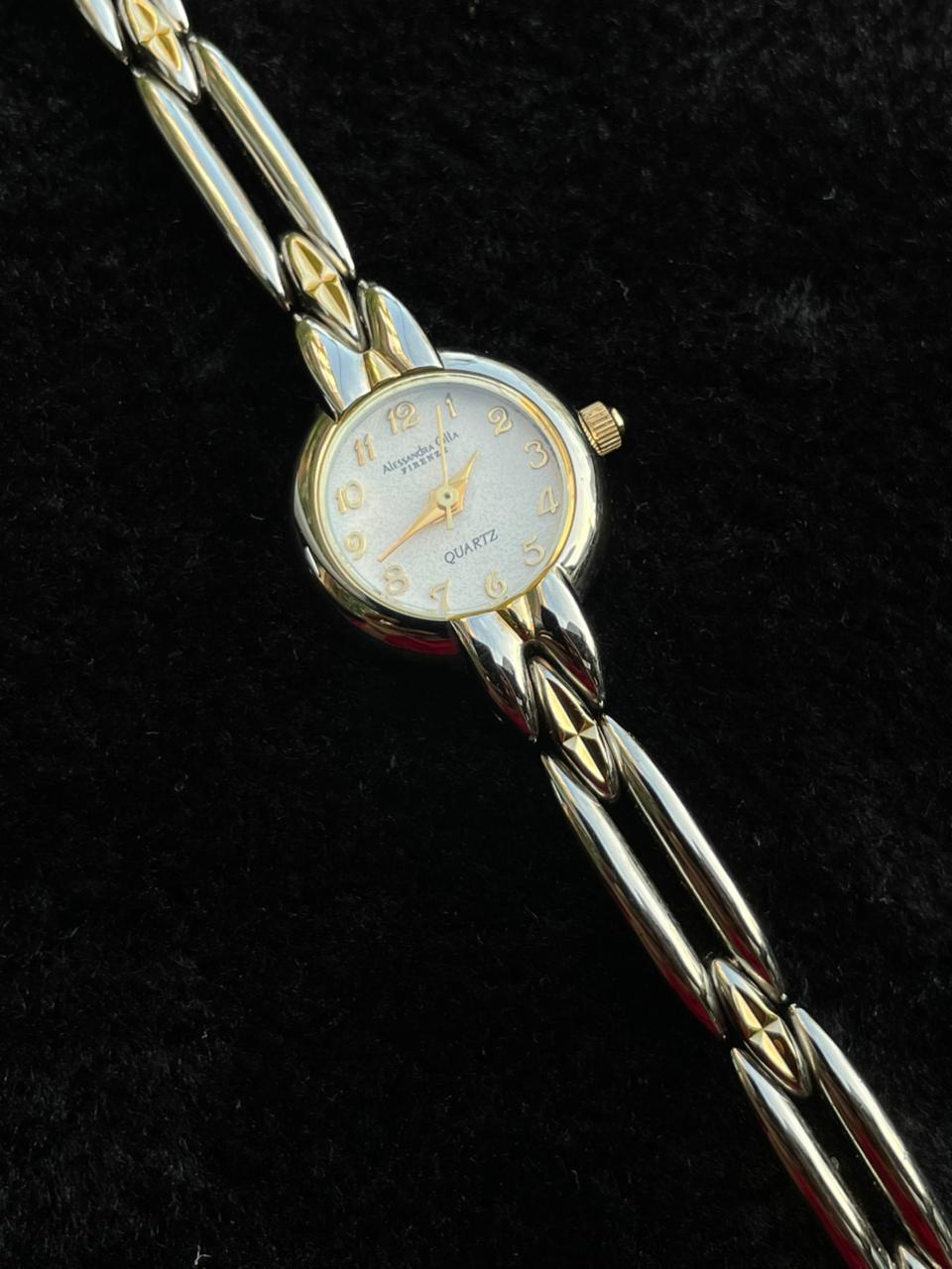 Vintage Alessandra Olla two tone women’s watch