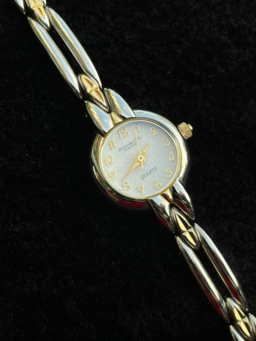 Vintage Alessandra Olla two tone women’s watch