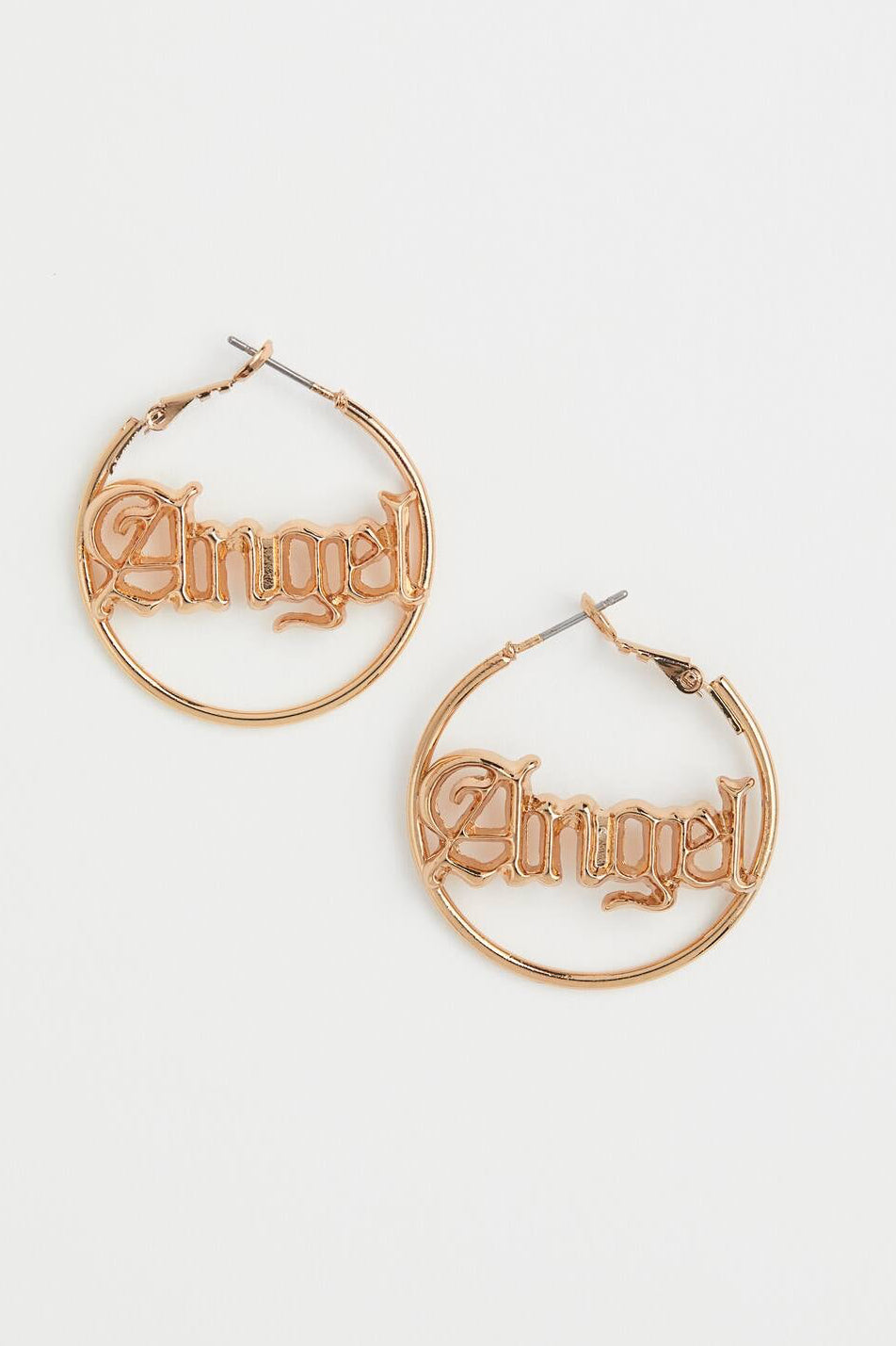 H&M Gold-coloured/Angel Earrings