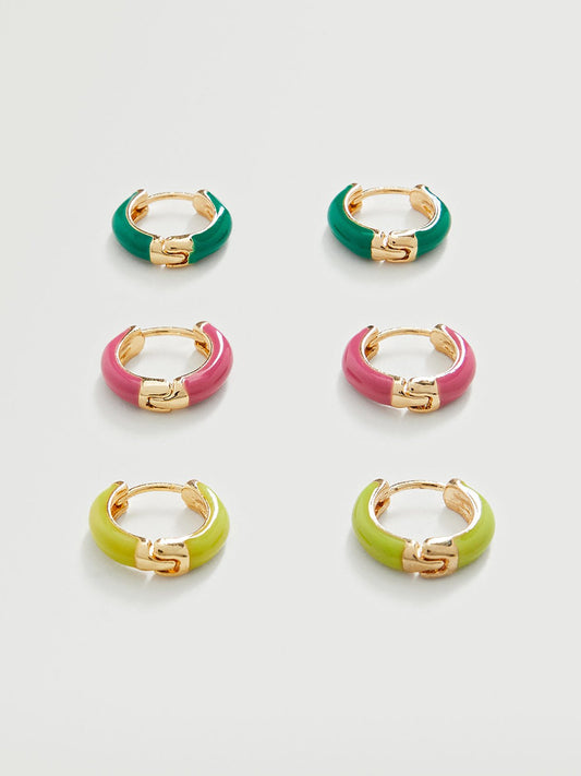 MNG
Women's 3 pairs earrings multi