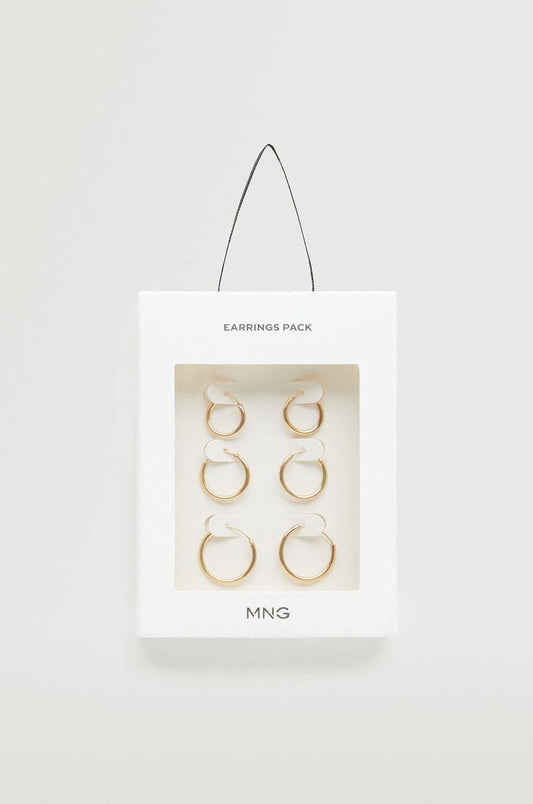 MNG golden earrings