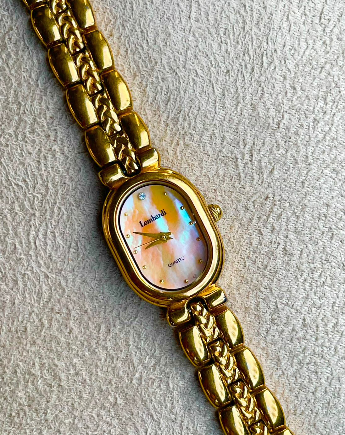 vintage Lombardi Quartz women watch