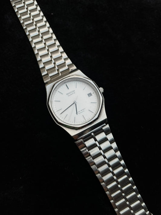 Vintage Citizen RICOH - silver Japan quartz men's watch