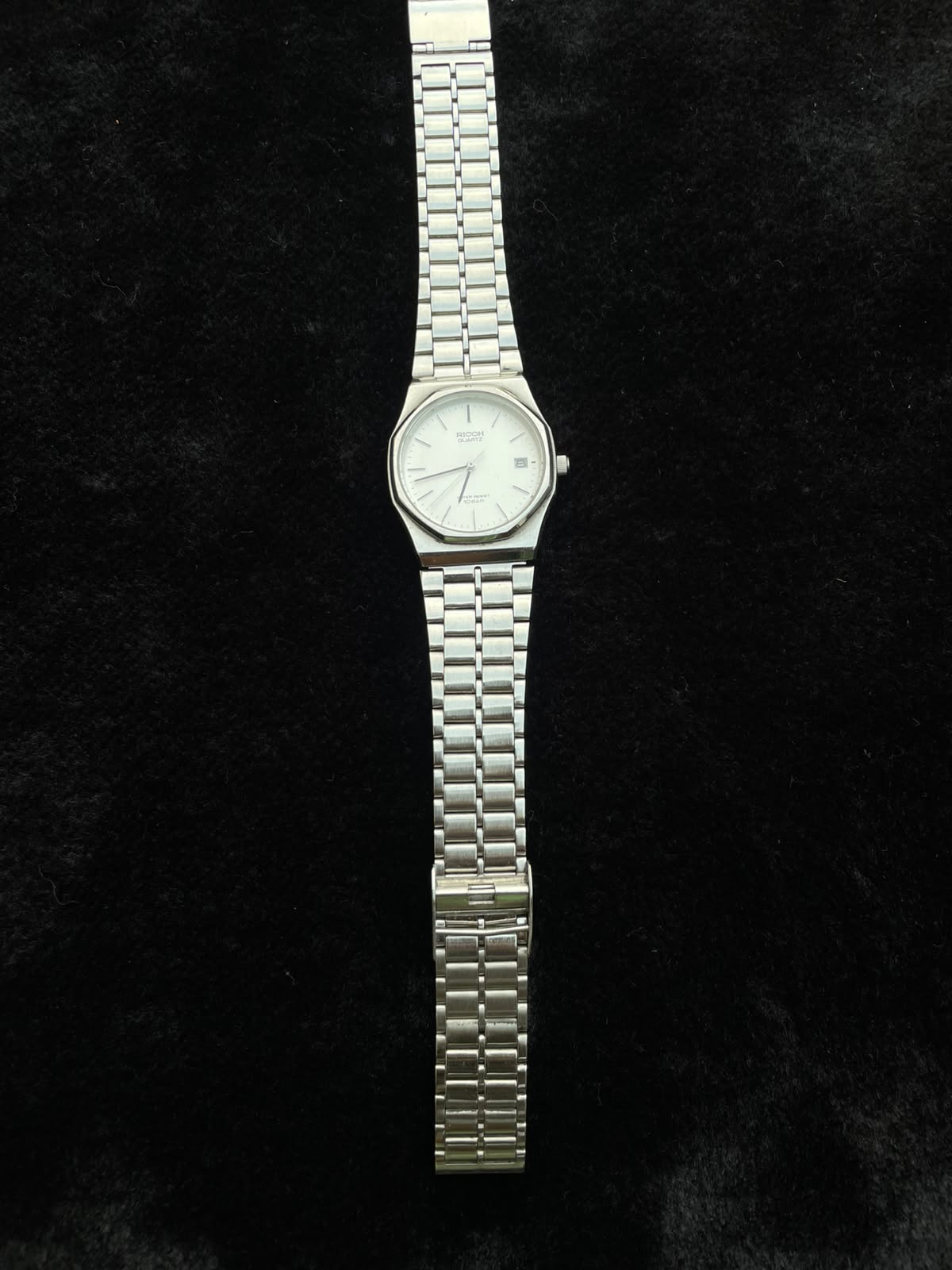 Vintage Citizen RICOH - silver Japan quartz men's watch