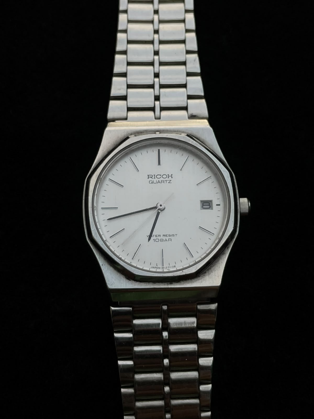 Vintage Citizen RICOH - silver Japan quartz men's watch