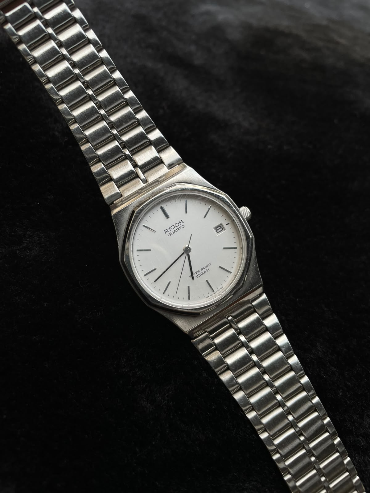 Vintage Citizen RICOH - silver Japan quartz men's watch