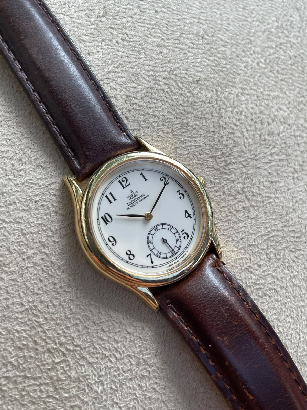 Vintage Citizen light house sub second dial unisex watch